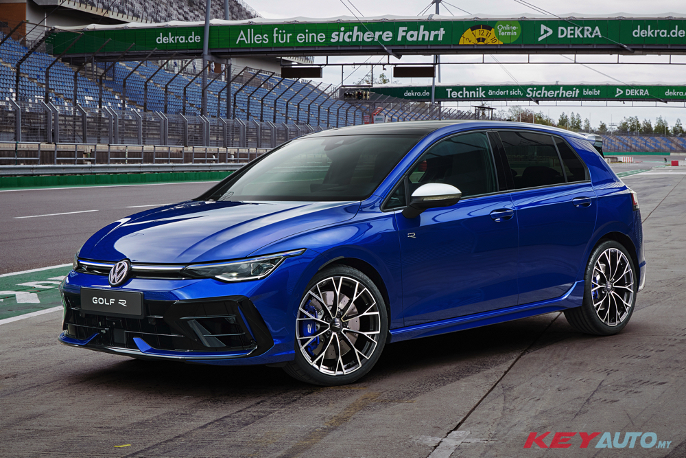 Golf R M 史上最强!新款 Volkswagen Golf R 登场!马力 333PS,4.6秒破百!