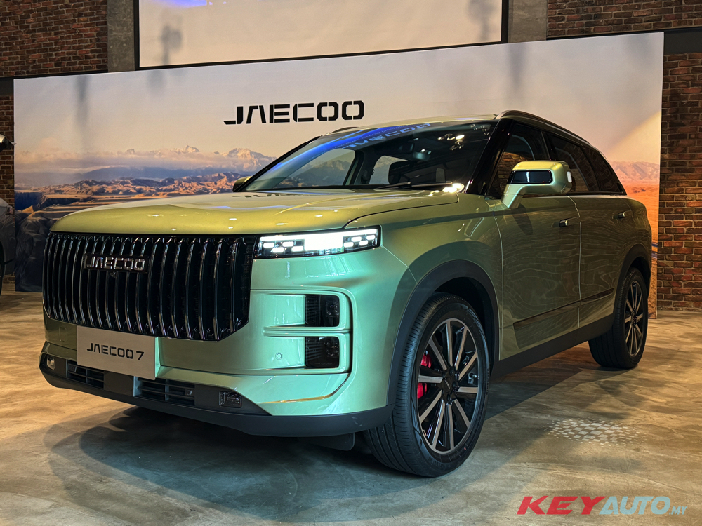 Jaecoo J7 open for register of interest today, est price at RM150,000!