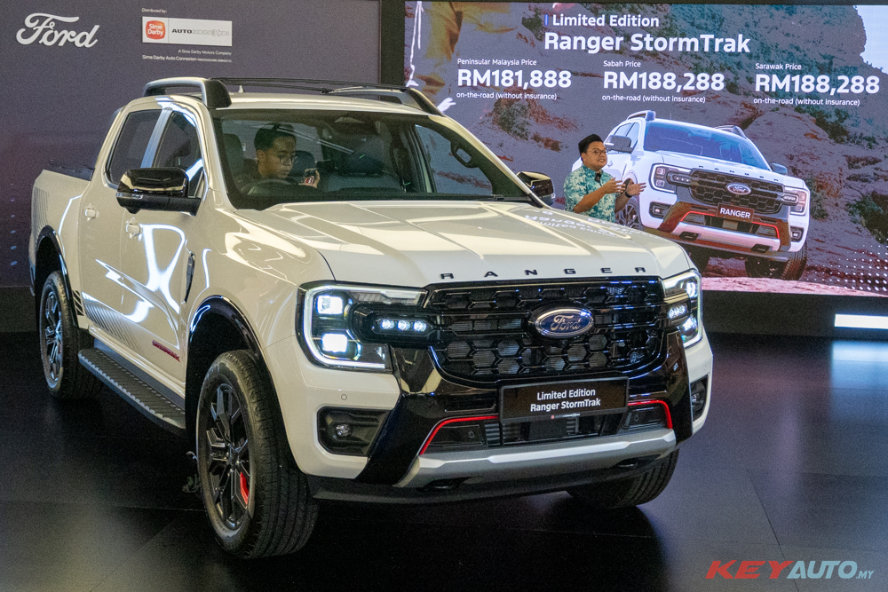 [Official] Ford Ranger StormTrak special edition, book via online only!